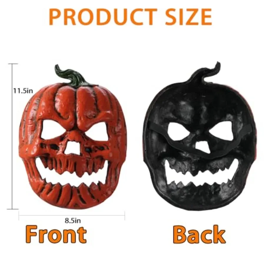 Confezione da 2 coperture per luci per portico di Halloween per decorazioni esterne Set di ornamenti di scheletro e zucca Ideale per la porta d'ingresso del garage del portico