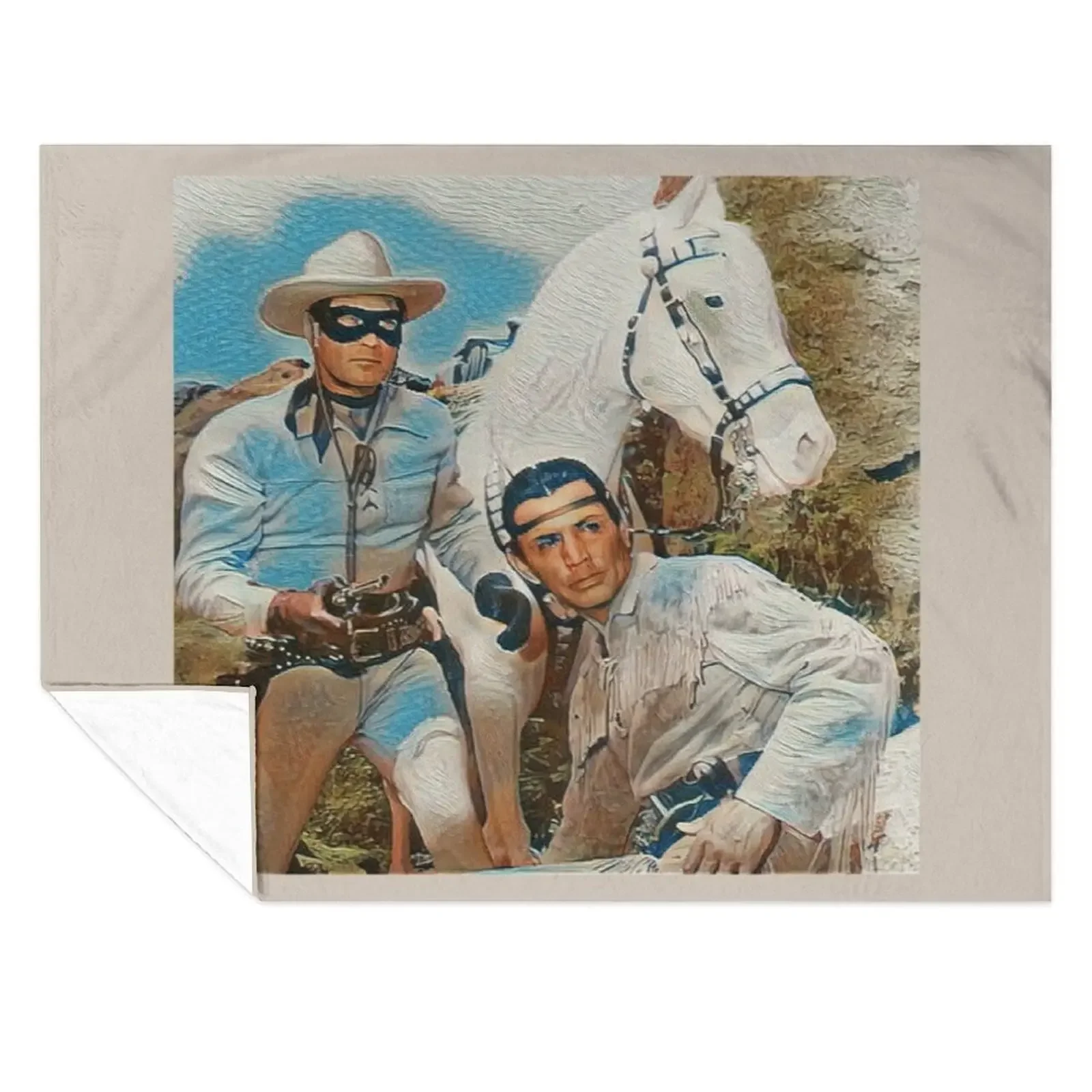 

The Lone Ranger - Swirl Throw Blanket Luxury St Bed covers anime Comforter Blankets