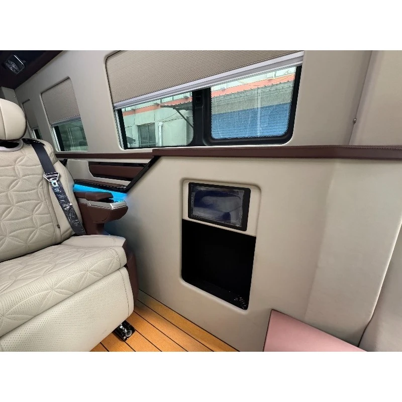 Dingkong Sprinter Complete VIP Interior Package Captain Seat Starlight Ceiling | OEM Custom Manufacturer