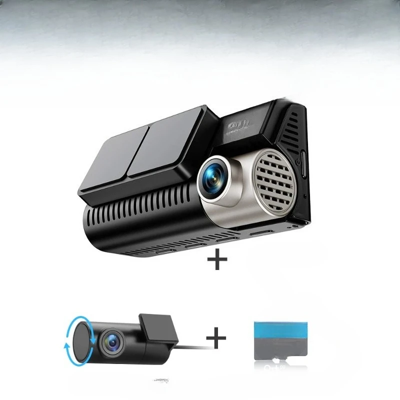4K Dash Cam Front and Rear KAWA D11 WiFi Camera Car DVR GPS Video Recorder AI-ISP Color Night Vision Motion Detect Auto Dashcam