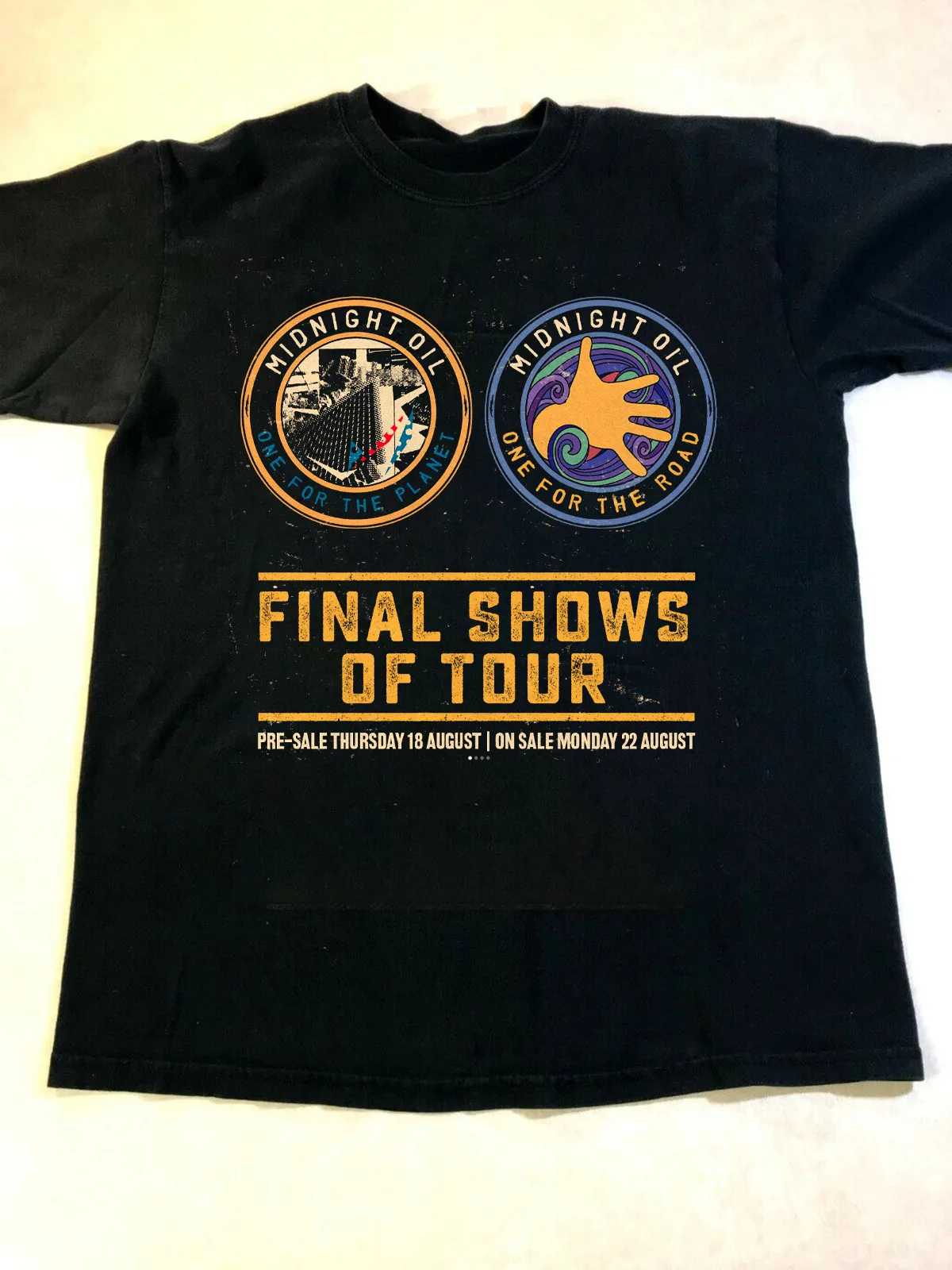 

Midnight Oil FINAL SHOWS OF TOUR 2022 Band Gift For Fan S to 5XL T-shirt