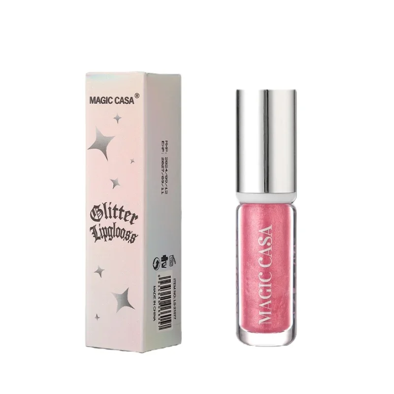 Brillant à lèvres Vampire diamant nacré, hydratant longue durée, imperméable, ne se décolore pas, maquillage d'halloween, glaçage