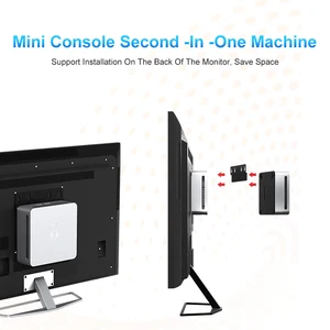 GenMachine-Mini كمبيوتر للعب، معالج AMD Ren5000، 5300U، ويندوز 10 11، 2.7 جيجاهرتز، حتى 3.7 جيجاهرتز، DDR4، 32 جيجابايت، واي فاي 6، HDMI، جديد، GenMachine أعلى 8 مبيعات لأجهزة الكمبيوتر الصغيرة NAS - رقم 6