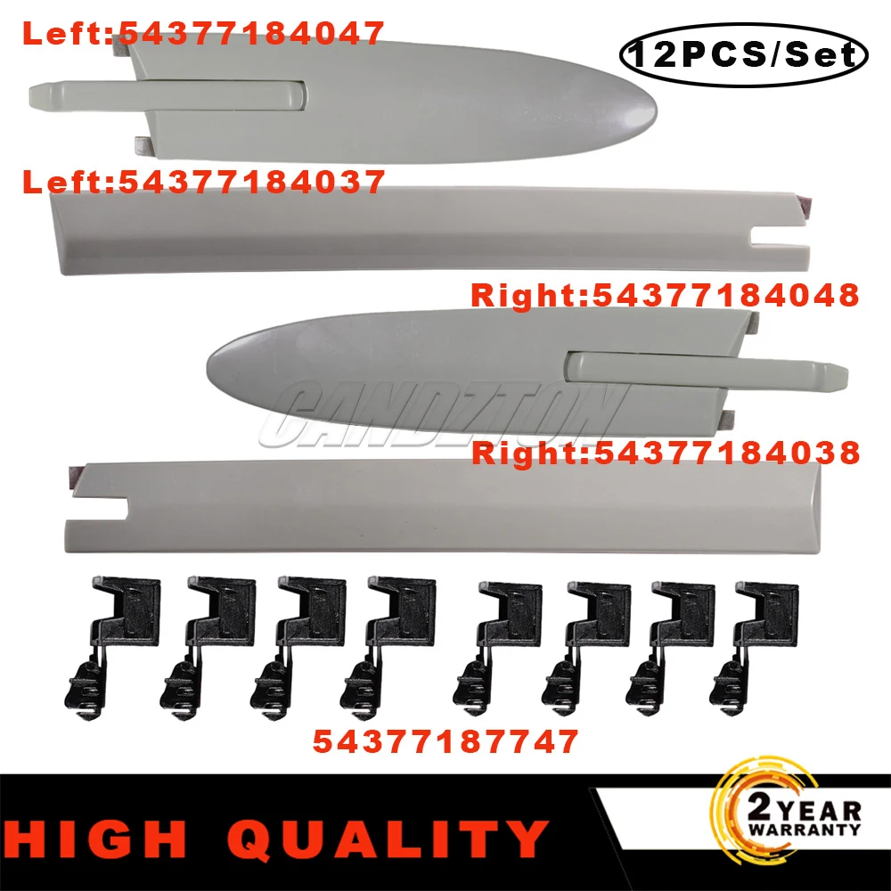

1 Set Roof Trim Strip Hinge Cover Car Accessories For BMW 3 4 Series 430 F33 M3 F83 M4 E93 Convertible 54377184037 54377184038