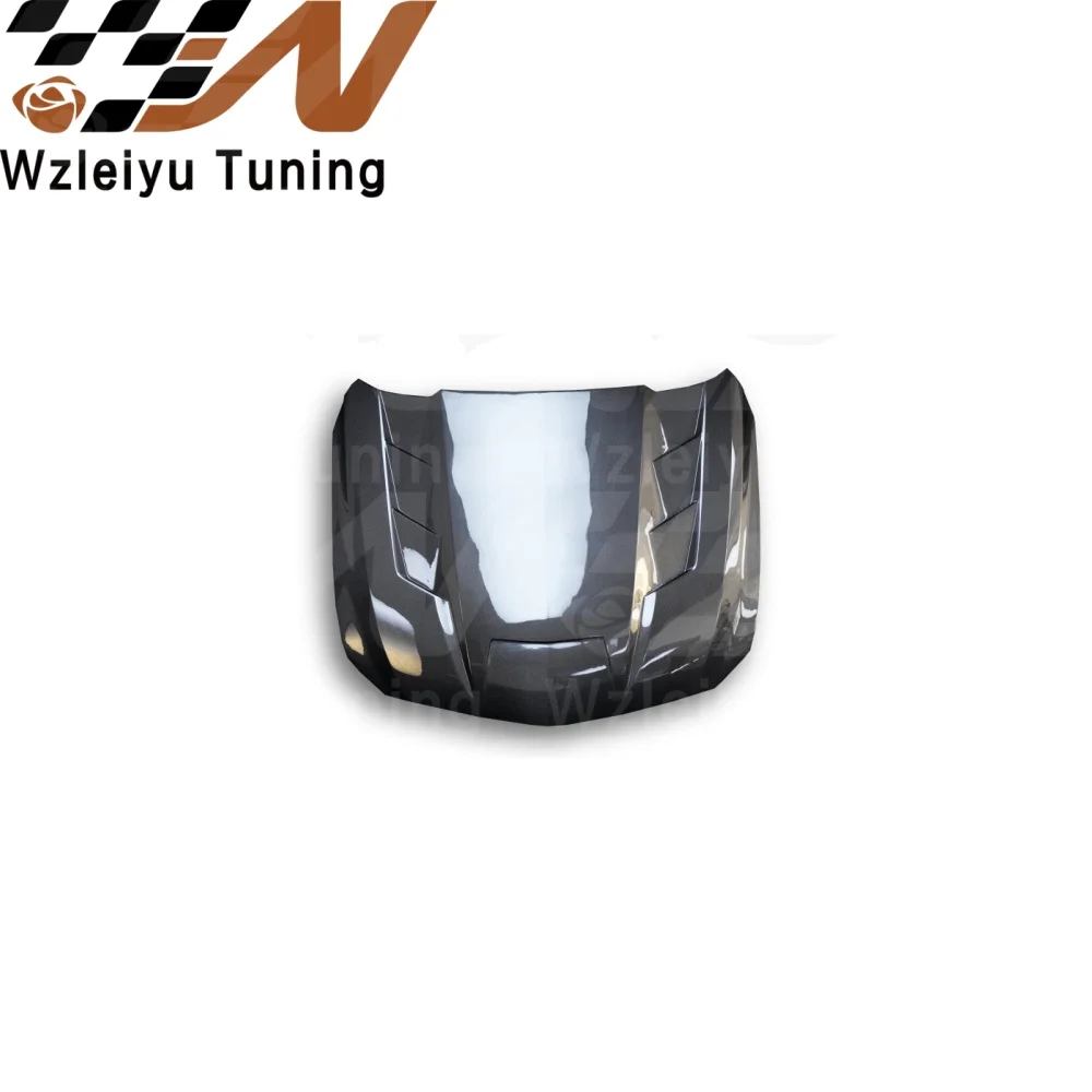 New Style Carbon Fiber Front Hood Bonnet Fit For Cadillac CT5 2020-2024 High Quality Fitment