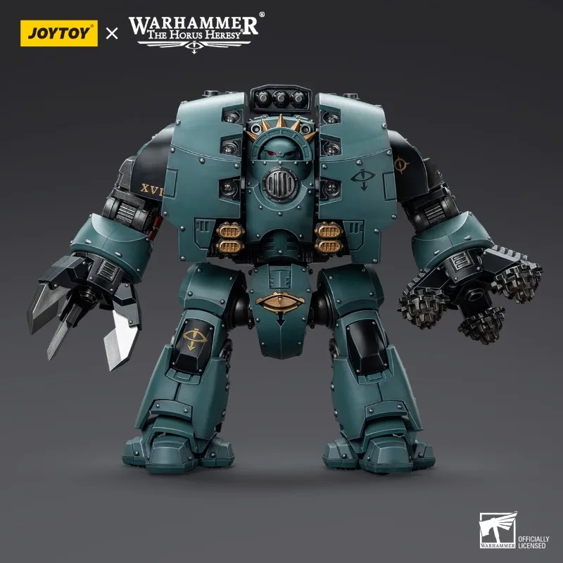 JOYTOY-figura de acción Warhammer 40k 1/18, modelo militar de Anime, regalos de juguete, hijos de Horus, Leviatán, Dreadnought, prepedido