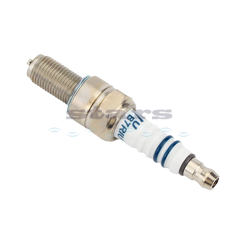 Motorcycle Iridium Spark Plug B7RIU for CR7E CPR7EA-9 CPR8EA-9 CPR8EAIX-9 96067 CR8E CR8EIX IU24 IU22 UR4DC PRG6HCC