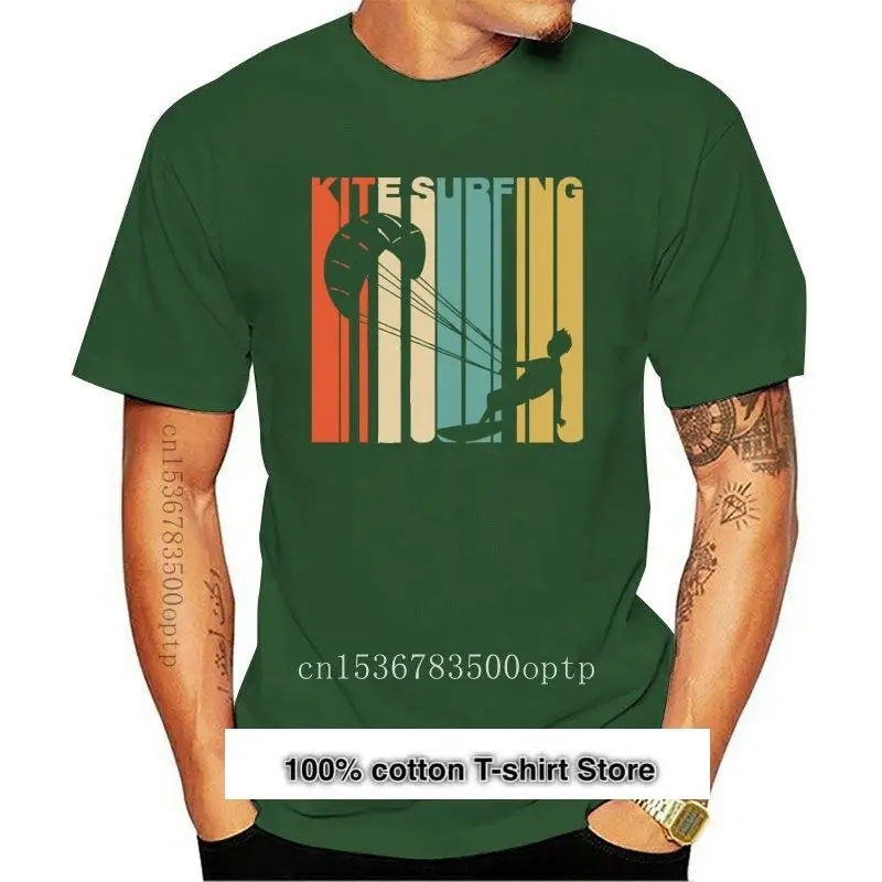 Camiseta de surfista de Kite, remera de estilo Retro Vintage, camiseta juvenil, novedad de 1970, 2024est