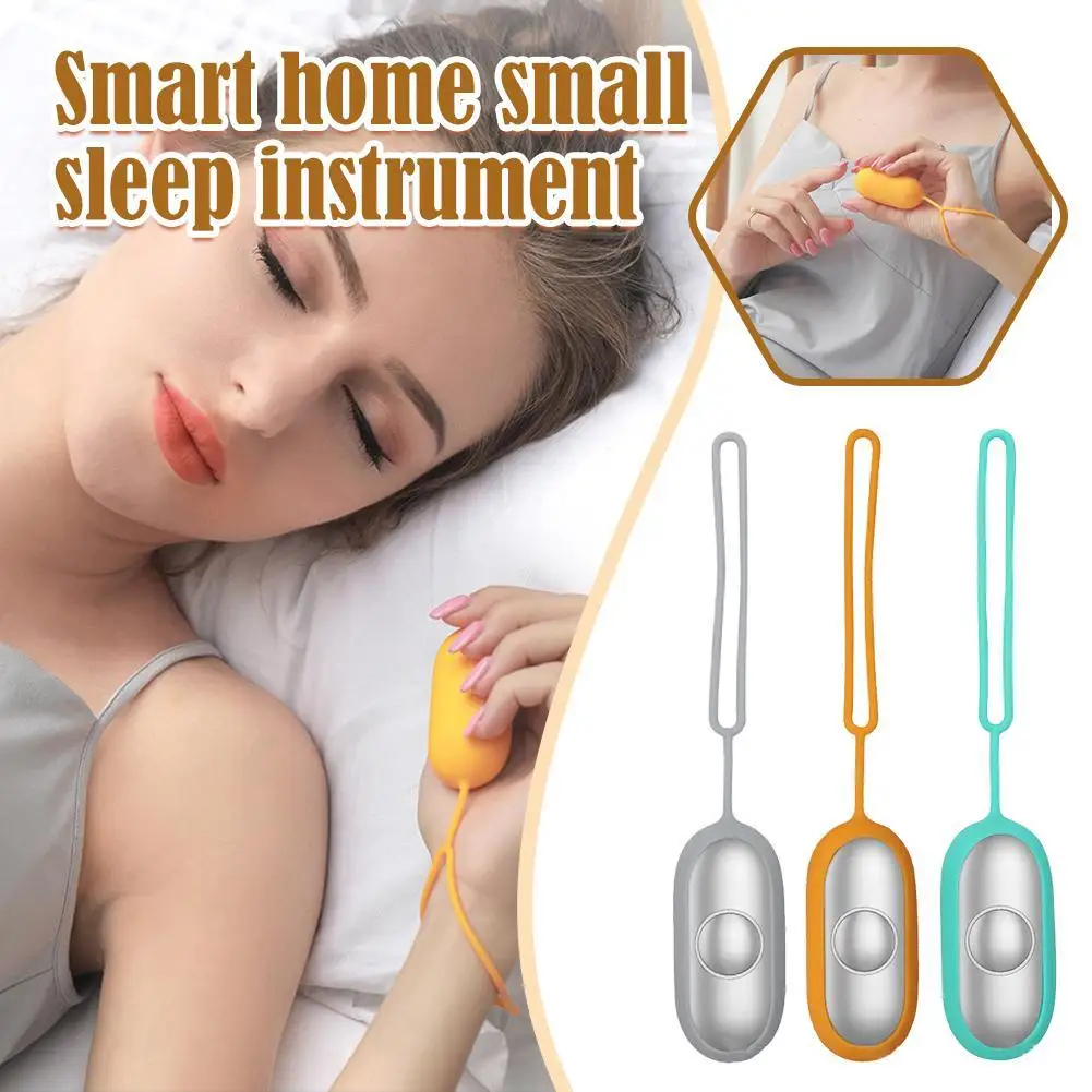 The Chill Pill Device Hand Held Ergonomic Sleep Aid Machine USB Charging Microcurrent Sleep Aid Instrument Improve