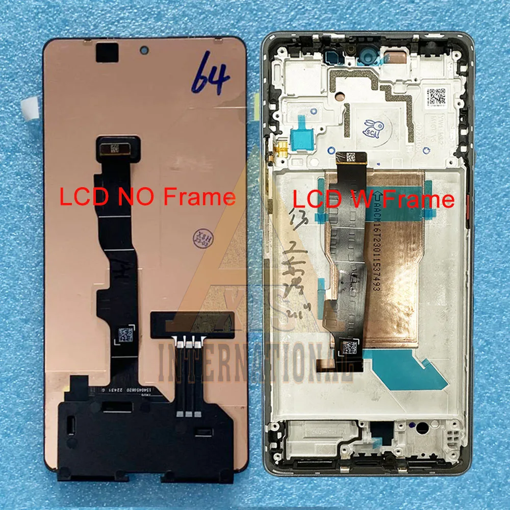 Original 6.7'' New For Redmi Note 12 Turbo LCD Display Screen Touch Panel Digitizer For Xiaomi Poco F5 LCD 23049PCD8G Poco F5