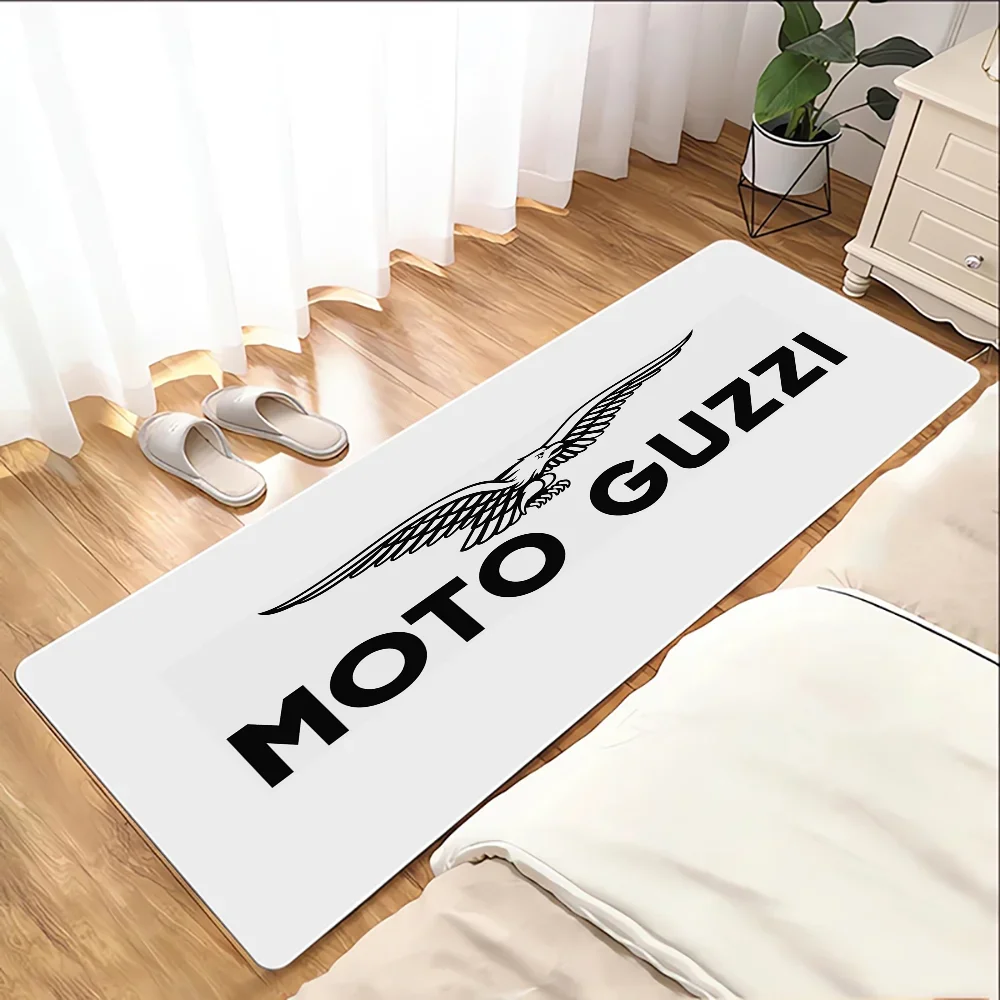 Moto G-Guzzi Motorcycle Logo Floor Mats Kitchen Mat Bedroom Carpet Rugs Entrance Door Doormat Balcony Rug Foot Bath Room House