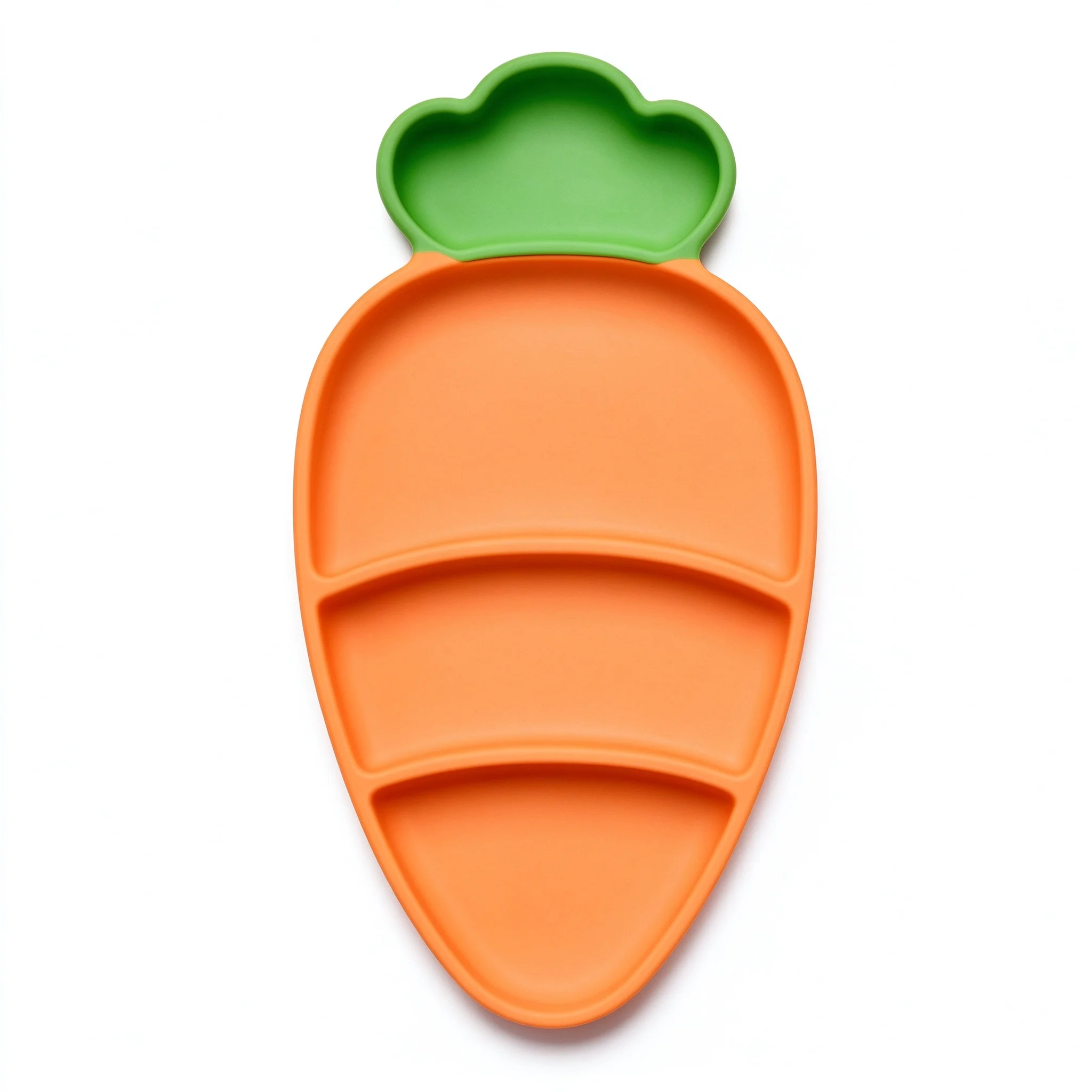 piatto-in-silicone-a-forma-di-carota-con-scomparti-ideale-per-l'alimentazione-di-neonati-e-bambini-piccoli-3-sezioni-materiale-alimentare-con-ventosa-senza-bpa