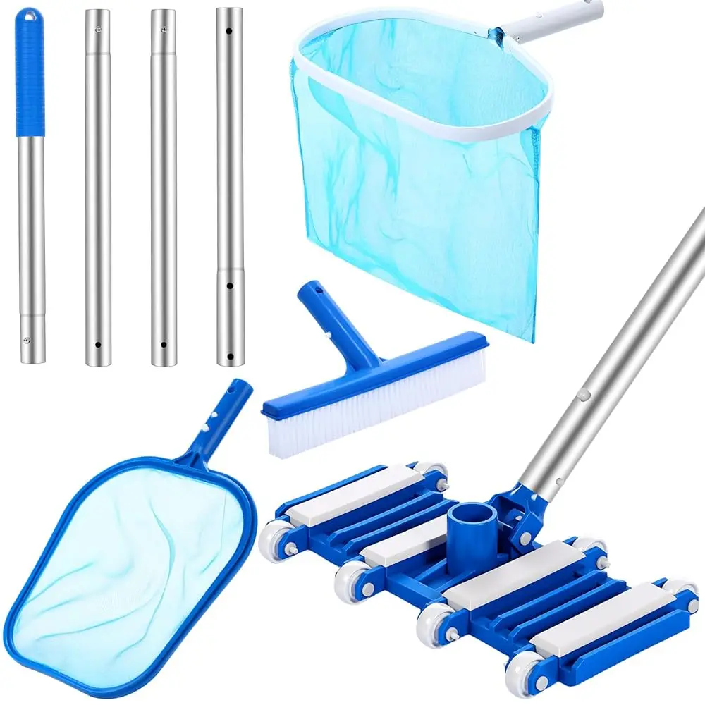 5 Pcs Pool Vacuum C…
