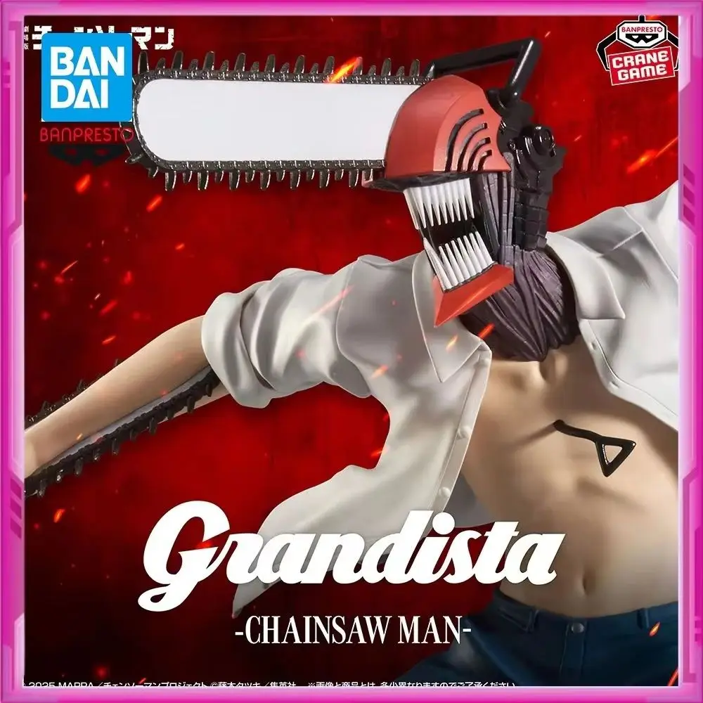 Originale BANDAI BANPRESTO GRANDISTA Motosega Uomo Denji PVC Anime Action Collections Modello Giocattolo Figure