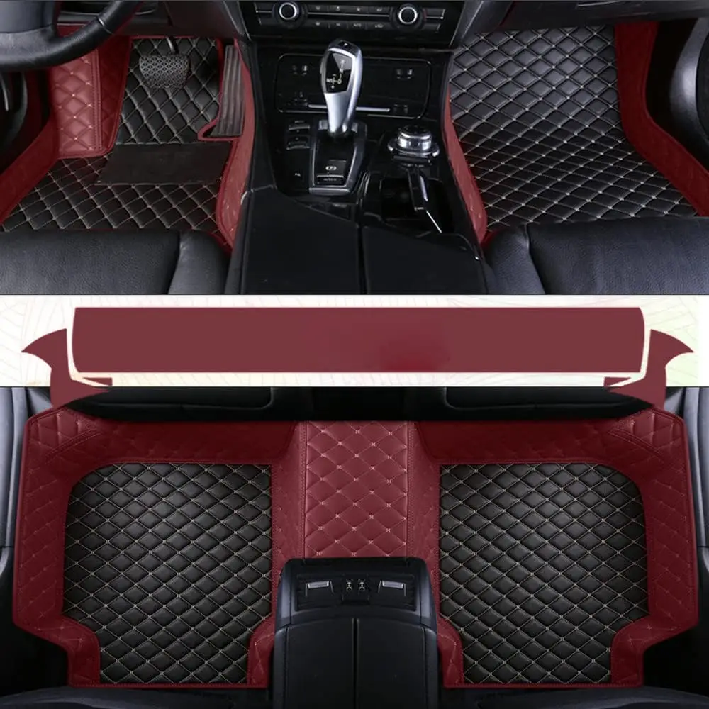 Custom Car Floor Mats For Chevrolet Captiva 2006-2022 Automobile Carpet Cover Interior Accessories Protective Pad Parts