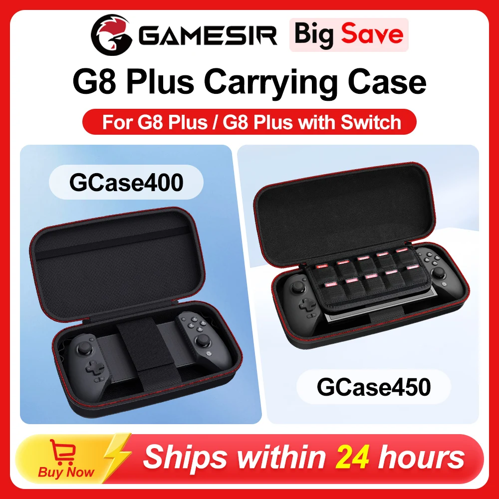 GameSir G8 Plus Carrying Case G8 Galileo Controller Bag for X3 PRO X2 PRO X2s Type-C  X4 Aileron X2s Bluetooth Gamepads Box