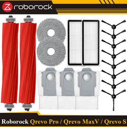 Roborock Qrevo Pro / Qrevo MaxV / Qrevo S / Qrevo Plus Części Akcesoria Główna szczotka boczna Filtr Mop Worek na kurz