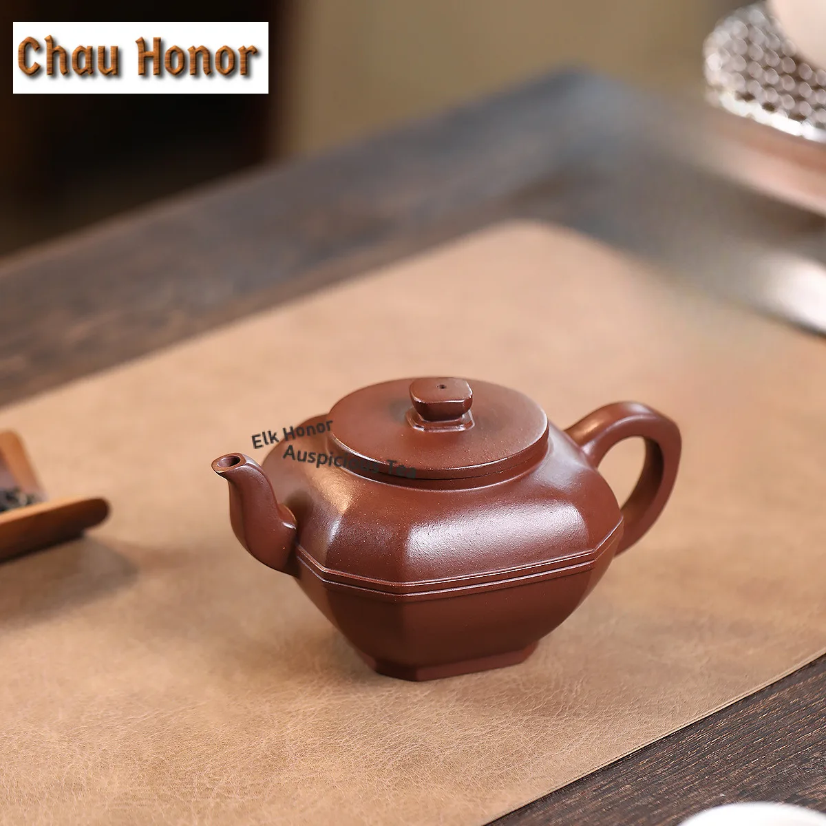 

Чайник ручной работы из исинской фиолетовой глины, 300 мл, квадратный, из необработанной глины Дичао Цин, с фильтром, китайский чайный набор из глины Чжися (Ча)