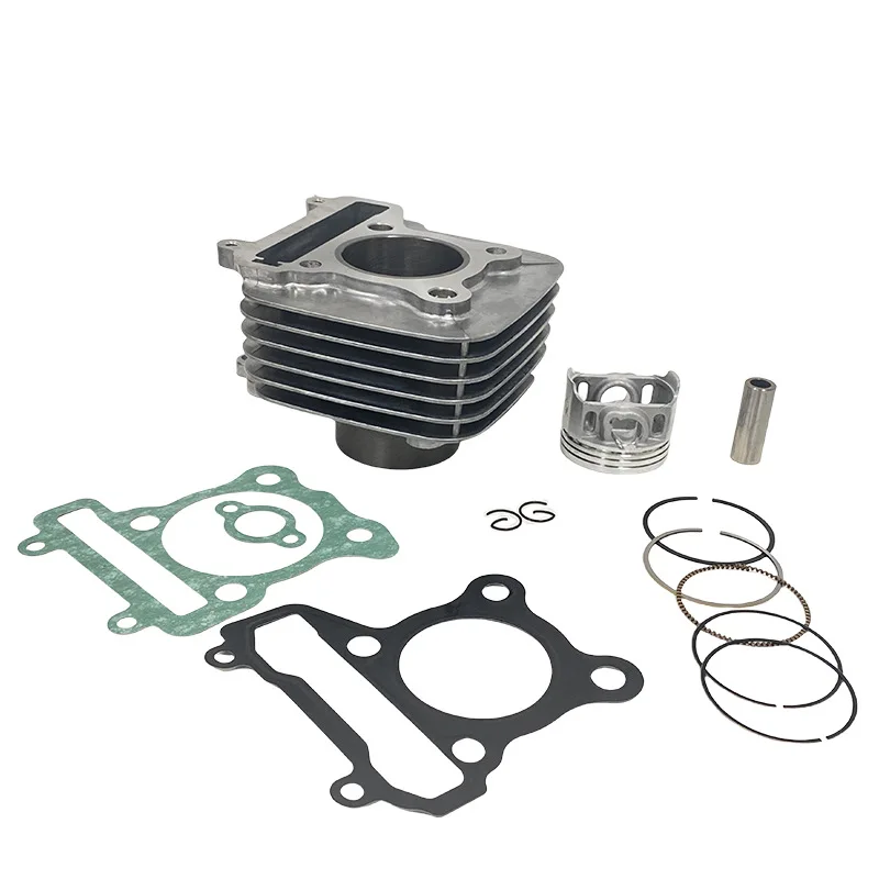 Motorcycle Engine Cylinder Kit for TVS Super XL100 U162 100CC with Piston and Piston Ring Replacement Parts 51mm view 4