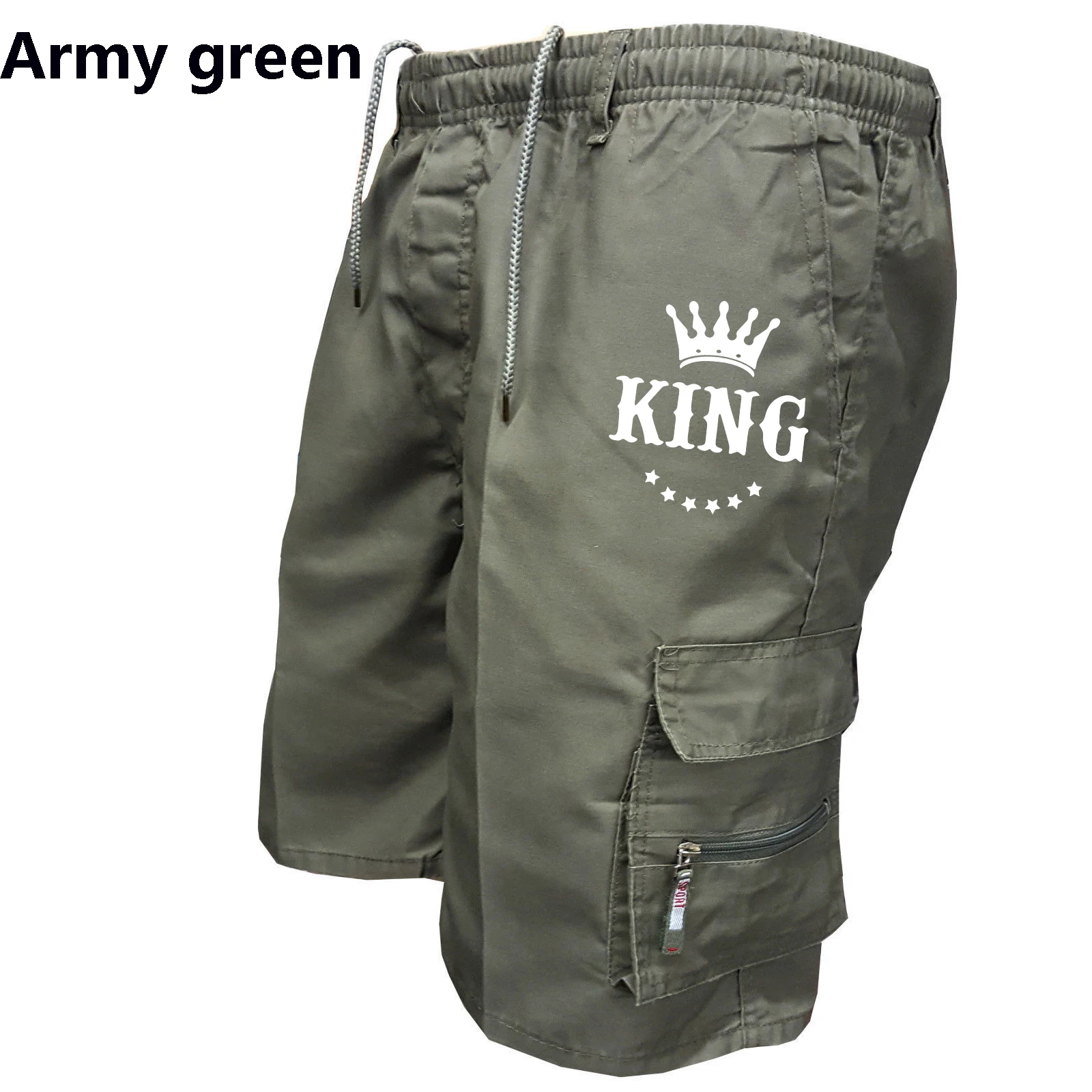 Summer Mens Cargo Shorts Men Street Shorts Men Brand Drawstring Shorts Men Casual Shorts