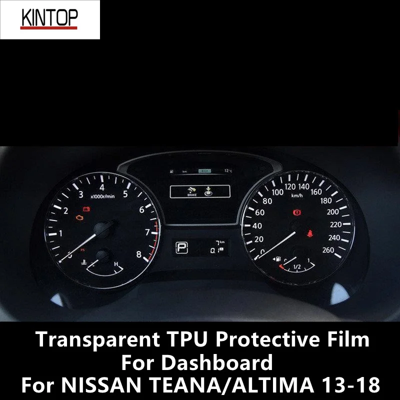 

For NISSAN TEANA/ALTIMA 13-18 Dashboard Transparent TPU Protective Film Anti-scratch Repair Film Accessories Refit