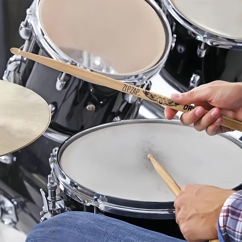 5A ไม้เมเปิลกลอง Sticks Eagle รูปแบบคลาสสิกคุณภาพสูง Drumsticks สําหรับผู้ใหญ่และผู้เริ่มต้น