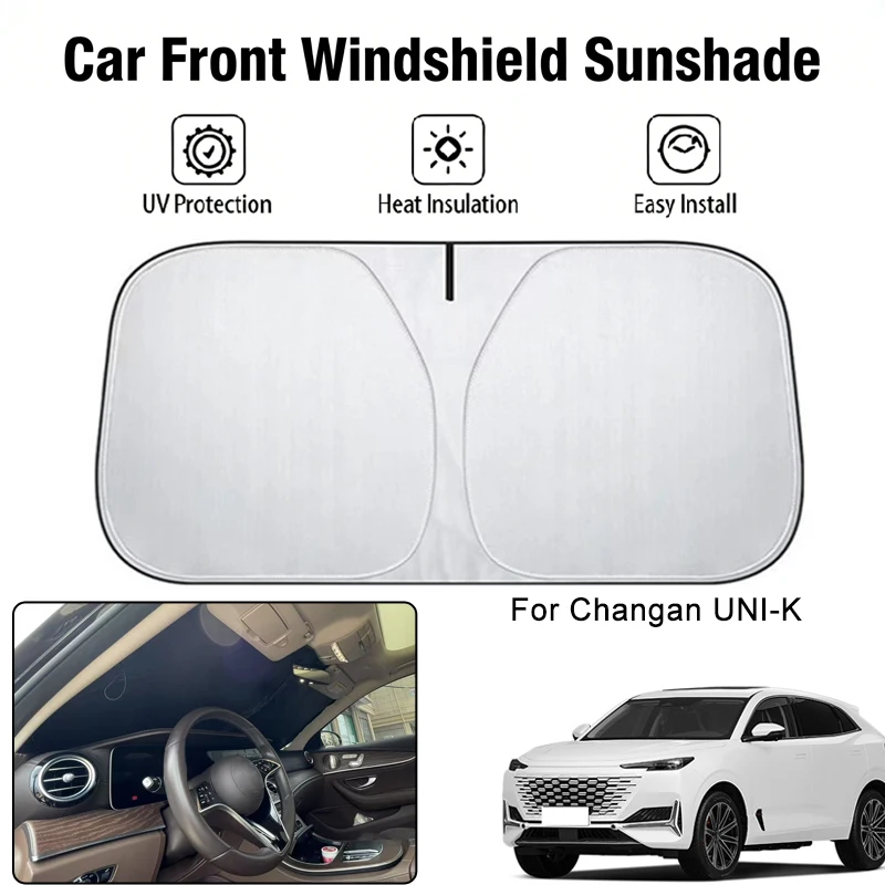 

Car Front Windshield Sunshade Cover For Changan UNI-K UV Block Heat Insulation Auto Interior Sun Protection Accessories