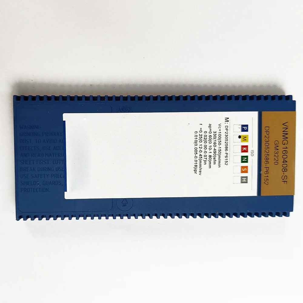 HUAZHICHUN VNMG 160408 -SF GM3220 Ferramenta de fresa de inserções de carboneto