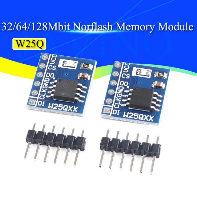 1/5/10 sztuk W25Q32 32Mbit / W25Q64 64Mbit / W25Q128 128Mbit 8MByte moduł pamięci FLASH interfejs SPI BV FV