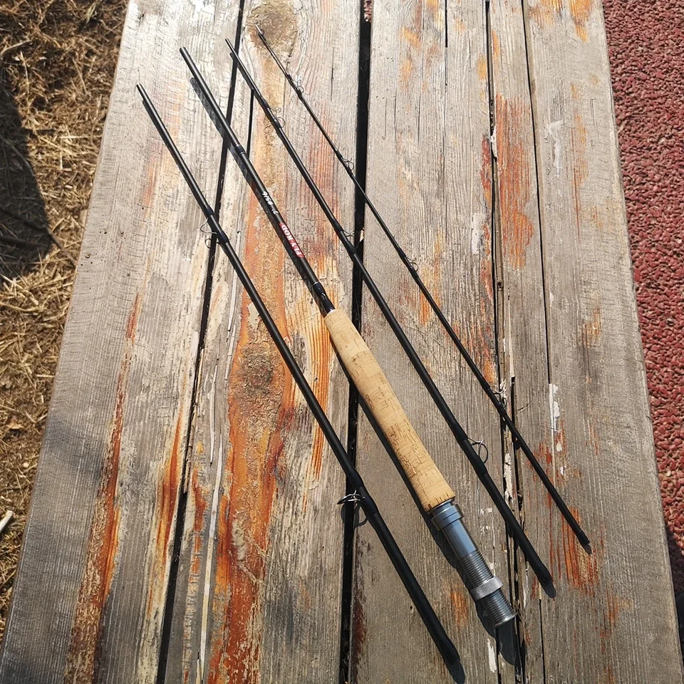 NEW 2.1M 7FT Fly Fishing Rod King Fisher Carbon Fiber Ultralight Weight Fly Fishing Rod Lake River Fly Rod Goods for fishing view 6