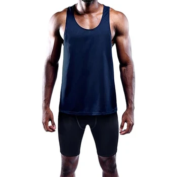 Running Tank Top Men Summer Sport Gym Vest Quick Dry Training Tanktop Workout Singlets Man Fitness Bodybuilding Sleeveless Shirt 5