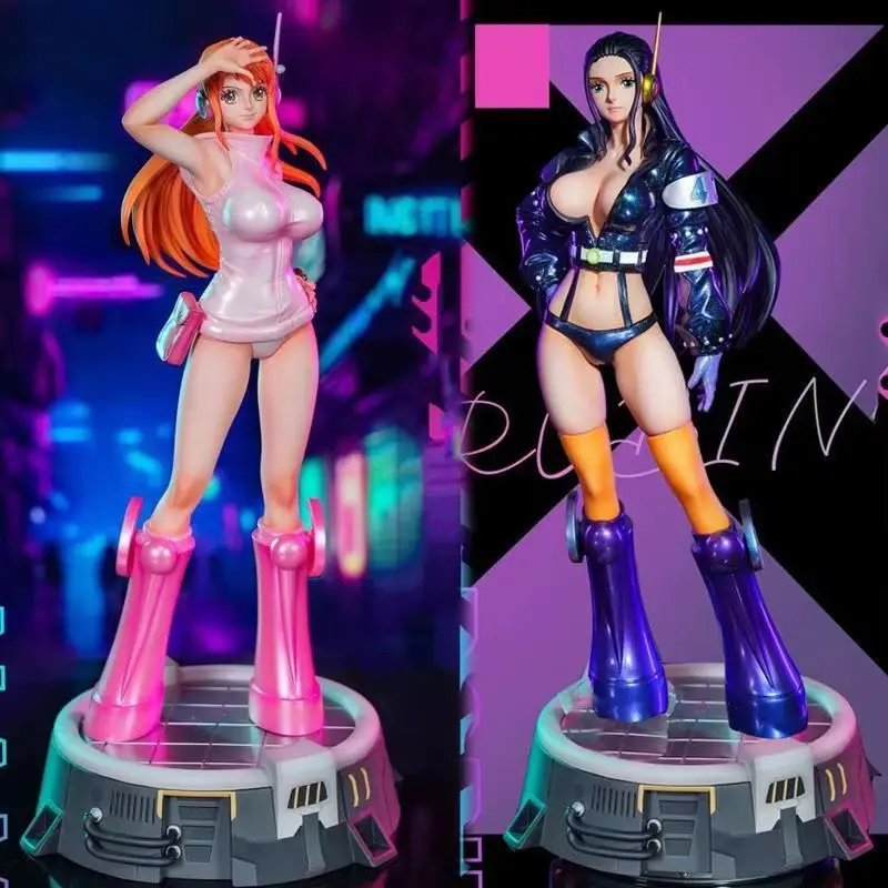 One Piece Nami Robin Luffy Home decor Vrijheid trendy branditems Egghead Island Dance houding Mooi meisje PVC-modus Speelgoed Geschenken