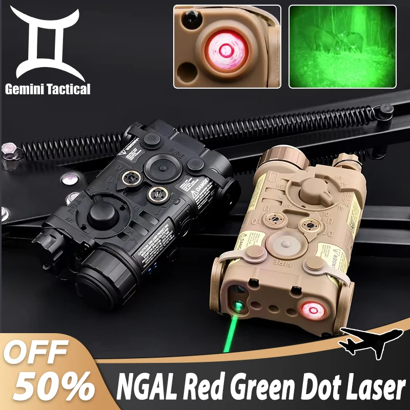 

WADSN Version L3 NGAL Red Green Dot Laser Sight IR Light Pointer Aiming Tactical Airsoft Hunting Weapon Flashlight Fit20mm Rail