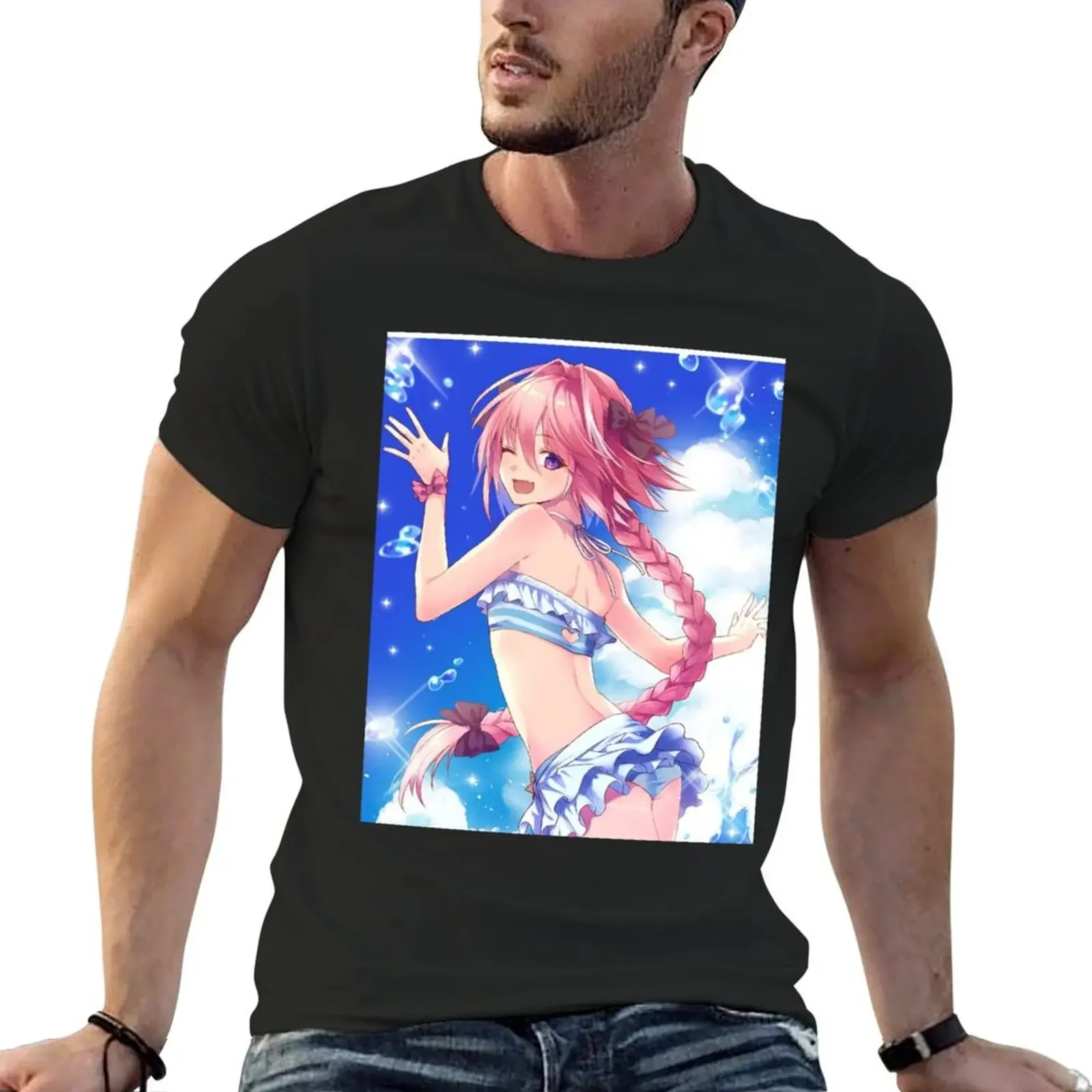 

Astolfo Graphic T-Shirt cheap stuff man t shirt Short sleeve tee clothes for men