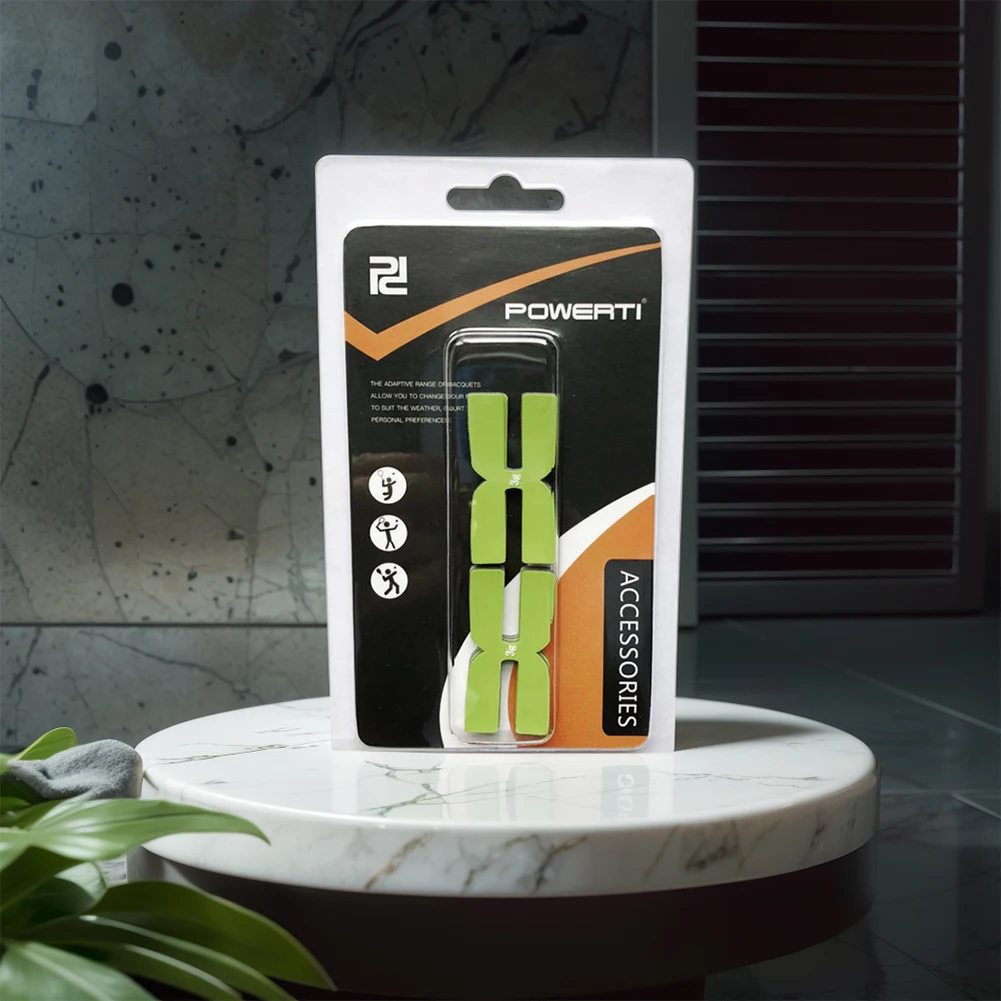 6 قطعة 3 جرام مضرب بدمنتون أشرطة مرجحة سيليكون تنس مضرب بدمنتون شرائط التوازن لملحقات التدريب التنس #2