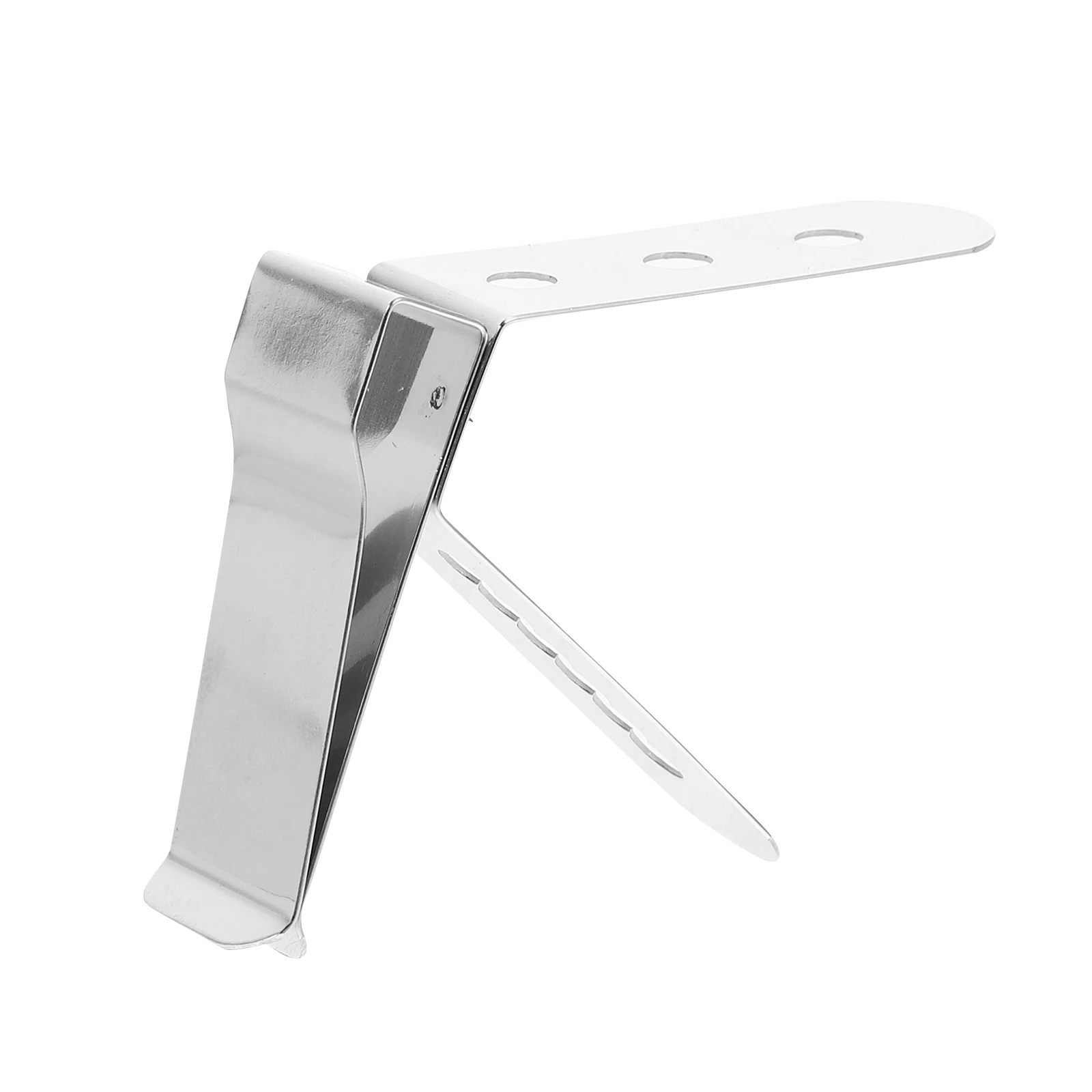 

1pc Stainless Steel Temperature Fixing Clip Kitchen Probe Thermometer Holders Anti Rust Milk Tea Coffee Syrup Maker Home