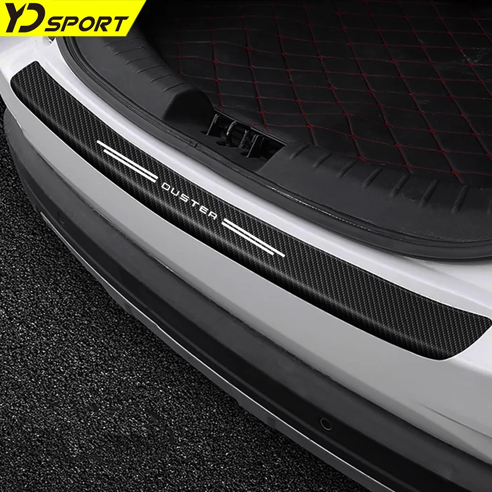 Car Door Sill Carbon Fiber Sticker Trunk Threshold Side Anti Scratch Tape Decal Sticker For Dacia DUSTER Auto Accessories