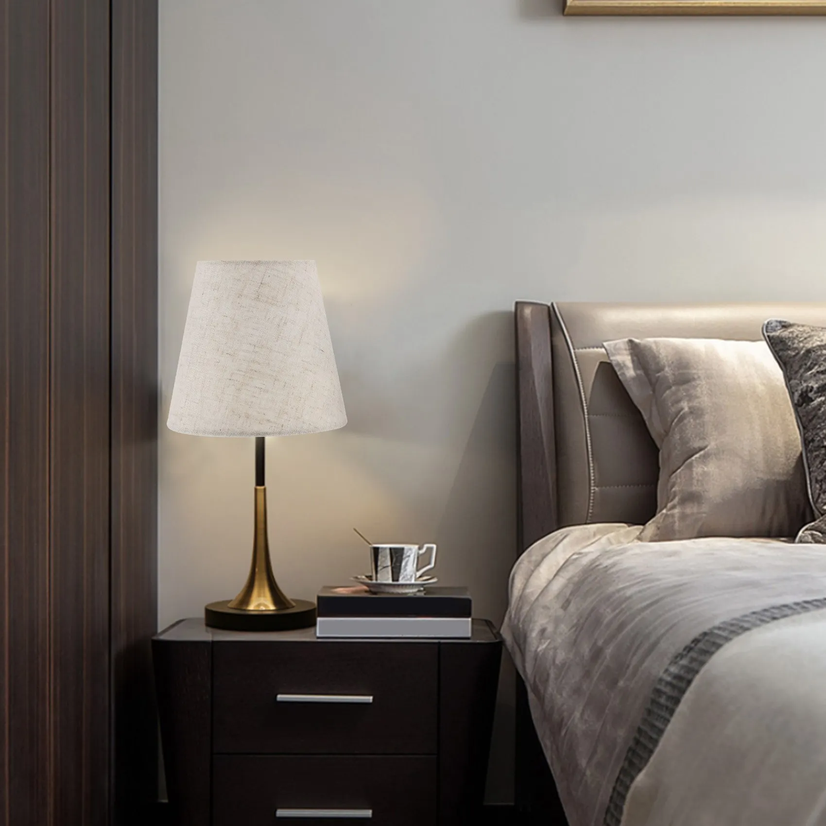 

2 шт. маленький абажур тканевый чехол для лампы люстра пылезащитный чехол