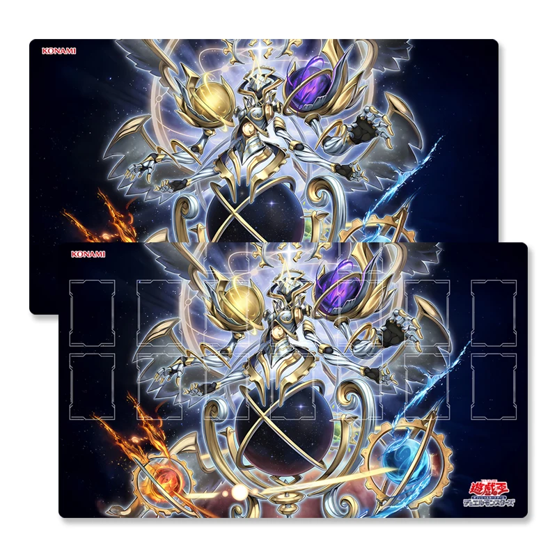 

Игровой коврик Yugioh Regenesis Lord Yu-Gi-Oh! TCG OCG Коллекционные карточные игры Коврик Duel Plate Резиновый коврик для карт Коврик для мыши