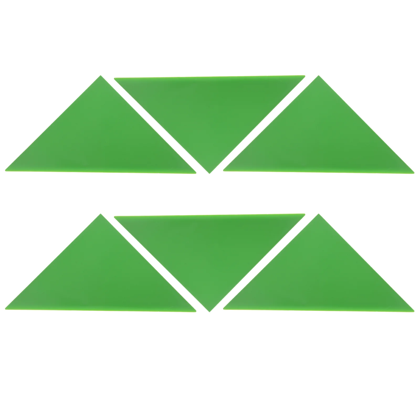 

6 Pcs Pool Table Side Corner Cover Triangle Protector Foosball Guard Anti-collision Cushion Guards Protectors for Furniture