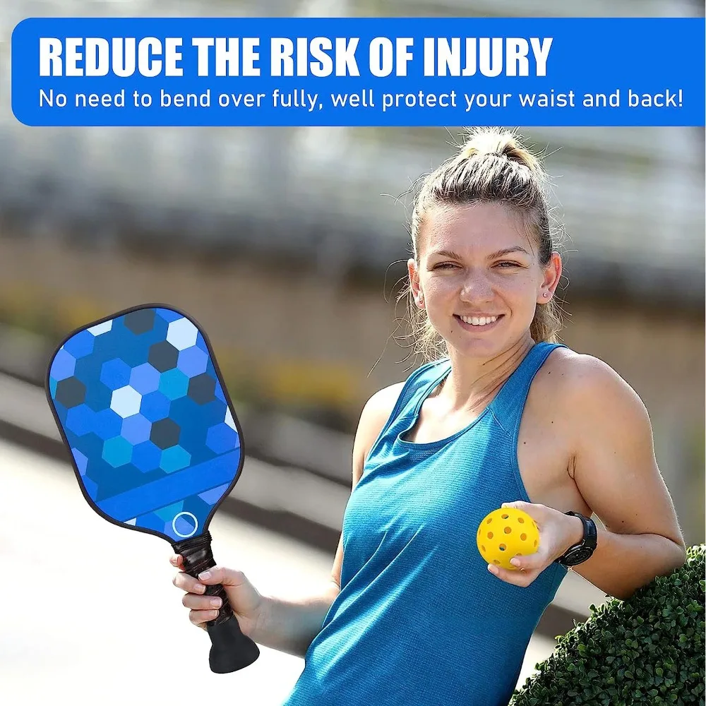 

Silicone Peak Racquet Picker Convenient Practical Pickleball Picker Tennis Training Aids Sports Accessories