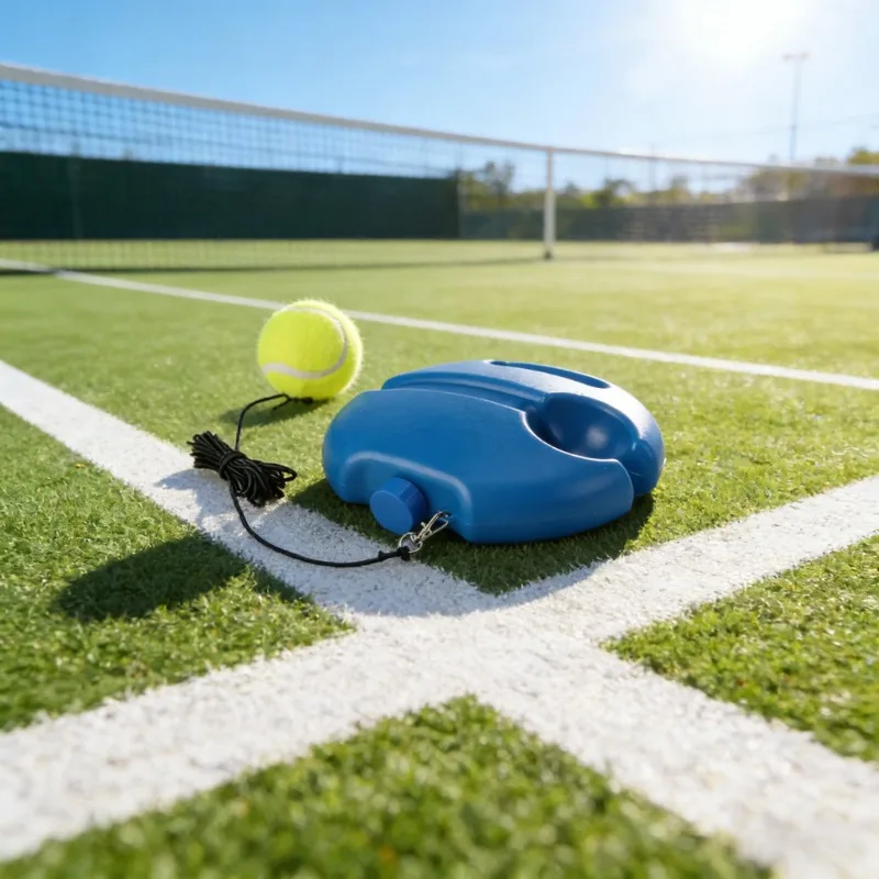 

1pc Professional Tennis Training Aid Device Autonomous Rebound Tennis Trainer Accessories Tool