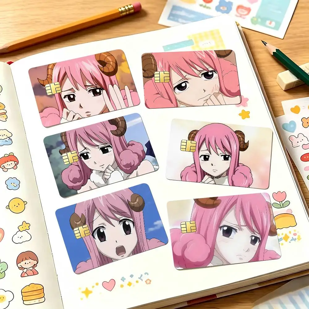 Aries Fairy Tail Credit Card Sticker Waterproof PVC Skin Cover For Debit Bank Card, Removable Card Decal Wrap
