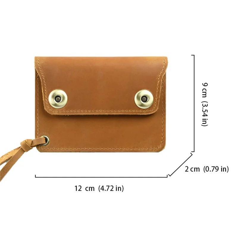 AIGUONIU Brand Crazy Horse Leather Waist Pack Belt Loop Fanny Waist Pouch Genuine leather Handmade Bag Hip Bum Bag Card Pack