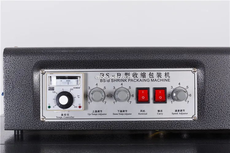 Bespacker BS-B300*150 Krimpkous Tunnel Verpakking Wikkelmachine voor Parfumdoos