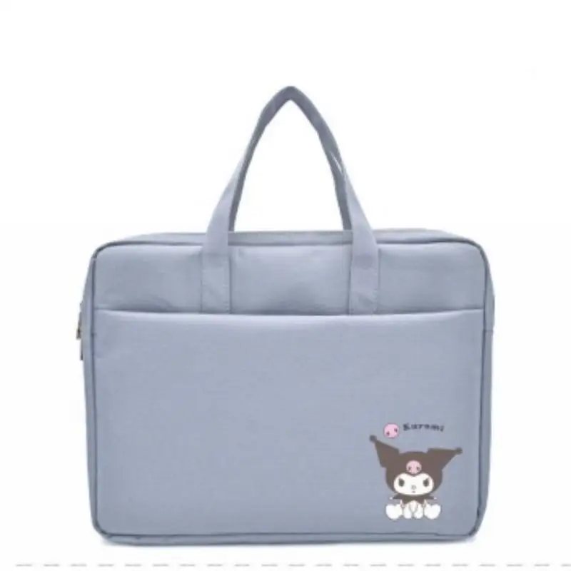 Anime dos desenhos animados sanrio olá kitty minha melodia cinnamoroll bolsa para portátil conveniente multi-função impressa bolsa para portátil presente para amigos