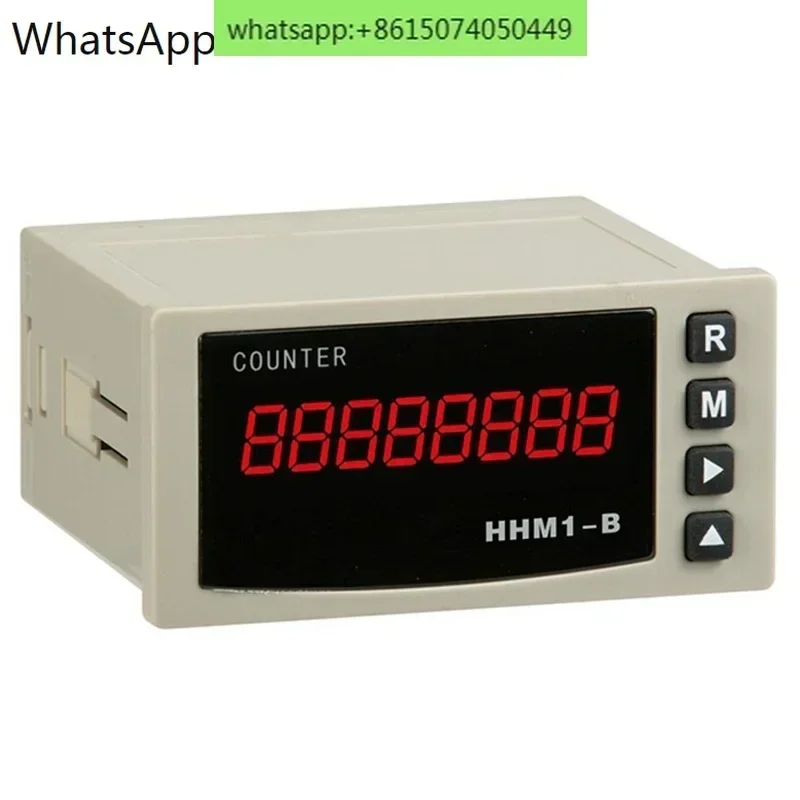 

Xinling Digital Display Counter HHM1-B Meter Counter 8-bit Length Meter