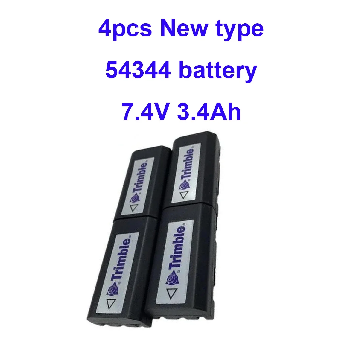 4 sztuk nowy typ 54344 baterii, 7.4V 3400mAh baterii do Trimble 5700 5800,MT1000,R7,R8 odbiornik GPS