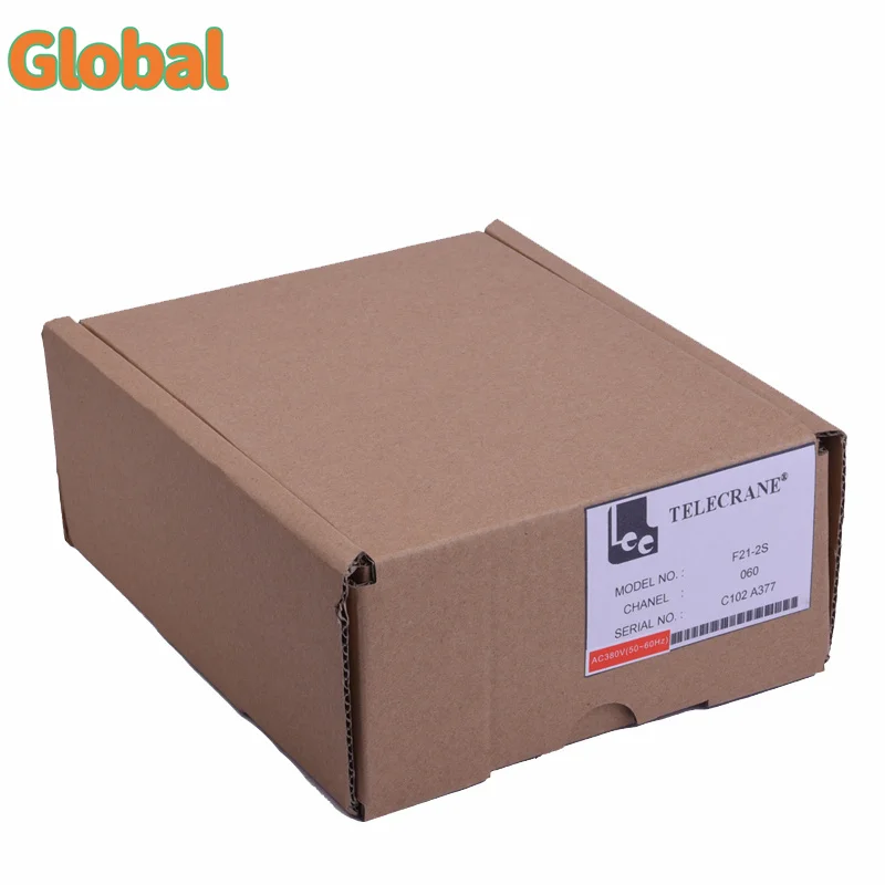 

F21-2S 2 buttons singIe speed industrial Wireless Radio Crane Remote Control switches Hoist track crane Lift controller