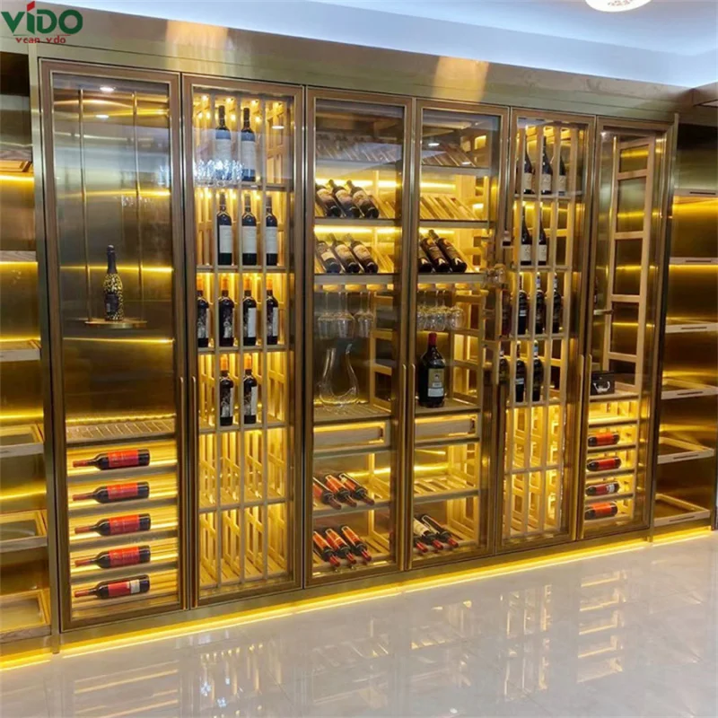 [Customized]wine cooler cabinet cooling fan wine glass rack ceiling decoration shelf bars wine bottles mdesign bottle rack